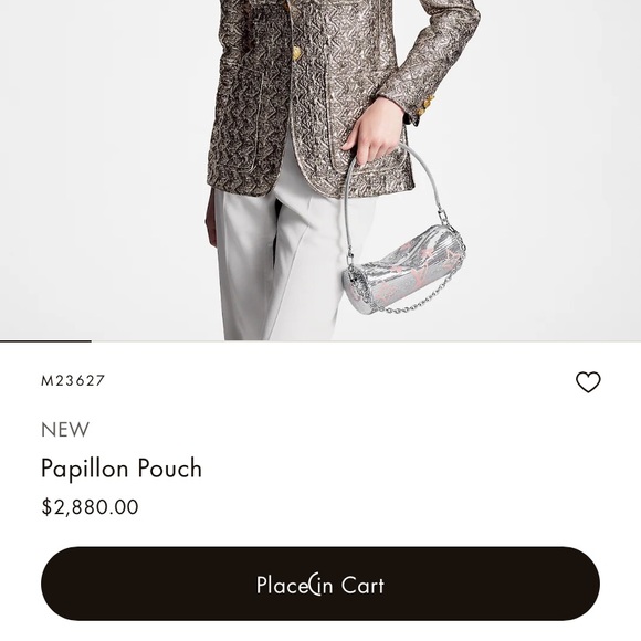 1️⃣3️⃣0️⃣0️⃣ Brand new authentic Louis Vuitton pouchette - Picture 6 of 9